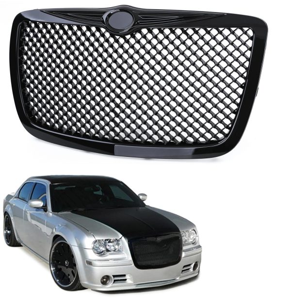 Chrysler 300C Grille zonder embleem in honinggraat design