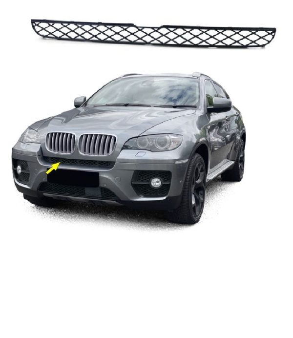 BMW X6 E71 bumpergaas bumper grille