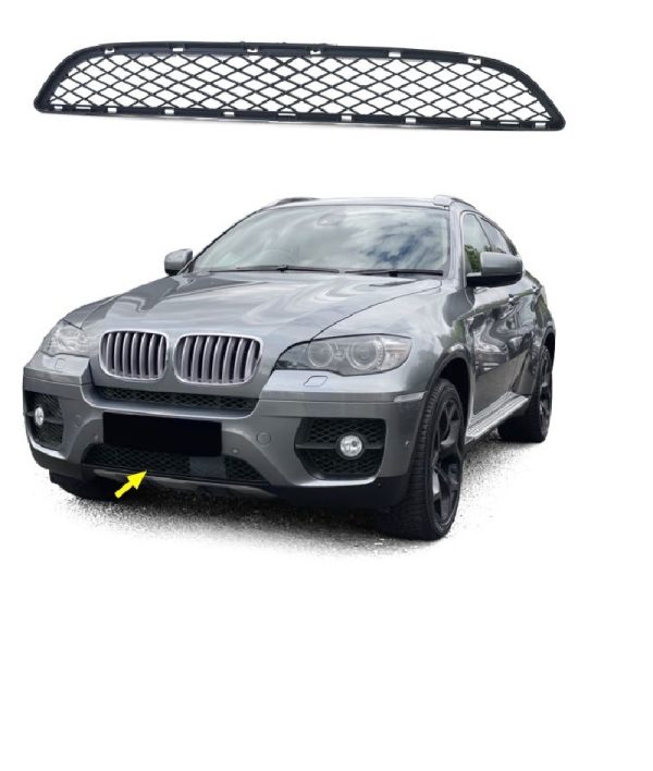 BMW X6 E71 bumpergaas onder bumper grille
