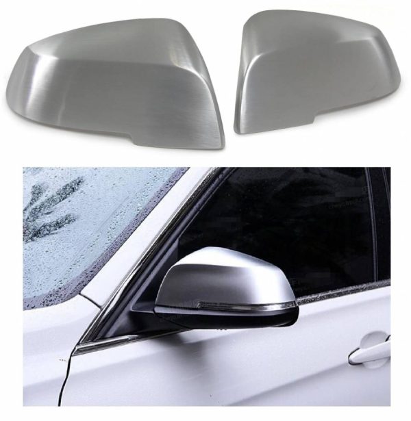 Spiegelkappen mat aluminium voor BMW F20 F30 F31 F32 F33