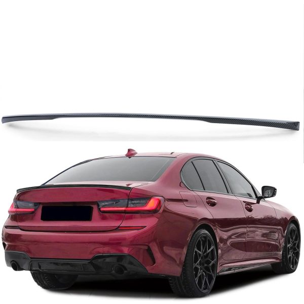 Spoiler, kofferbakspoiler in carbon look voor BMW 3 serie G20