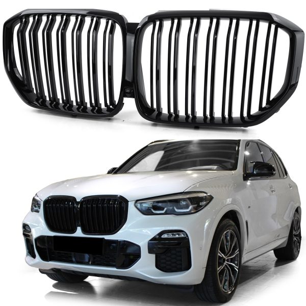 Grille hoogglans zwart voor BMW X5 G05