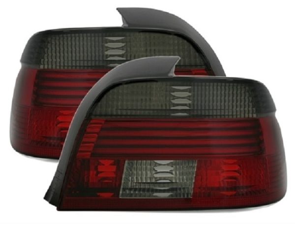 BMW 5 serie E39 2000-2003 facelift rood smoke  achterlichten
