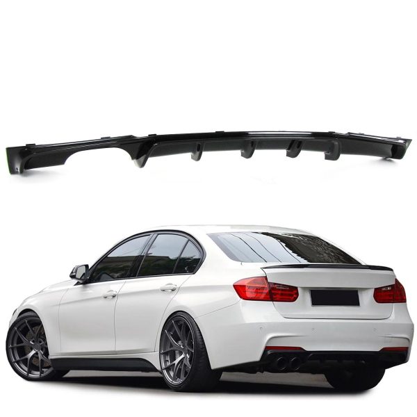 Diffusor hoogglans zwart voor BMW 3 Serie F30 F31