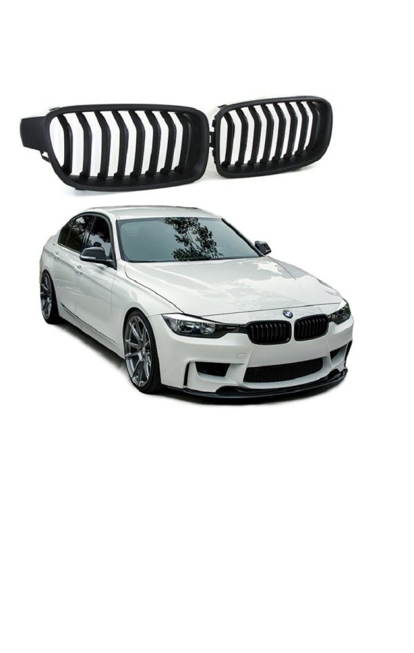 Grille sportgrille zwart mat BMW 3 serie F30 F31