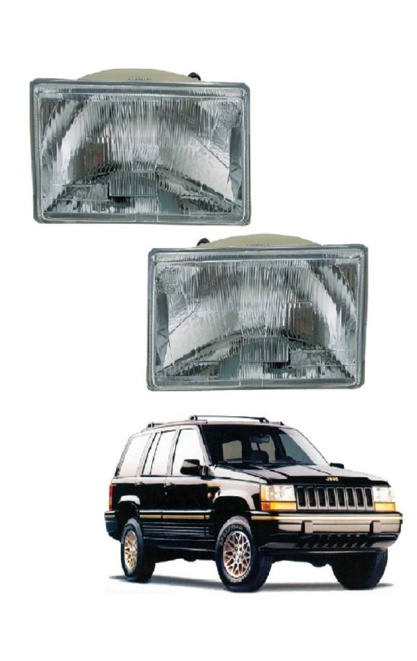 Jeep Grand Cherokee 1993-1999 koplampen links en rechts