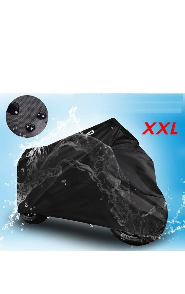 XXL afdekzeil, afdekhoes voor motoren, motorhoes