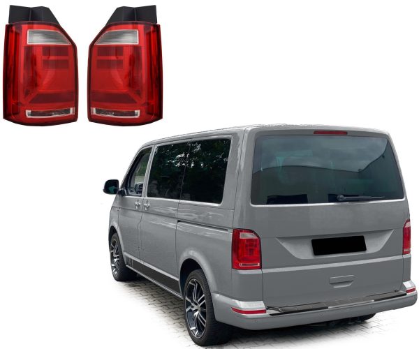 Achterlichten voor VW T6 Transporter rood wit
