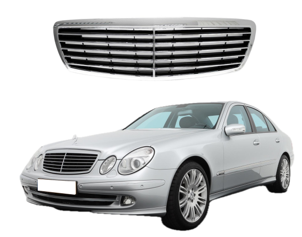 Avantgarde grille voor Mercedes Benz E Klasse W211