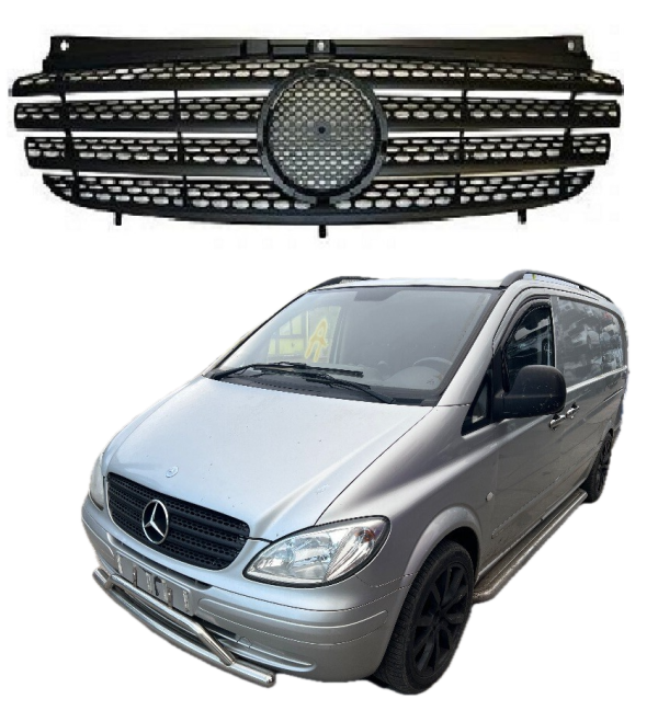 Grille voor Mercedes Benz Vito/ Viano 2003-2010